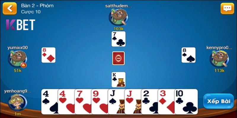 Sơ lược chung game bài  Phỏm online đổi thưởng tại Kbet